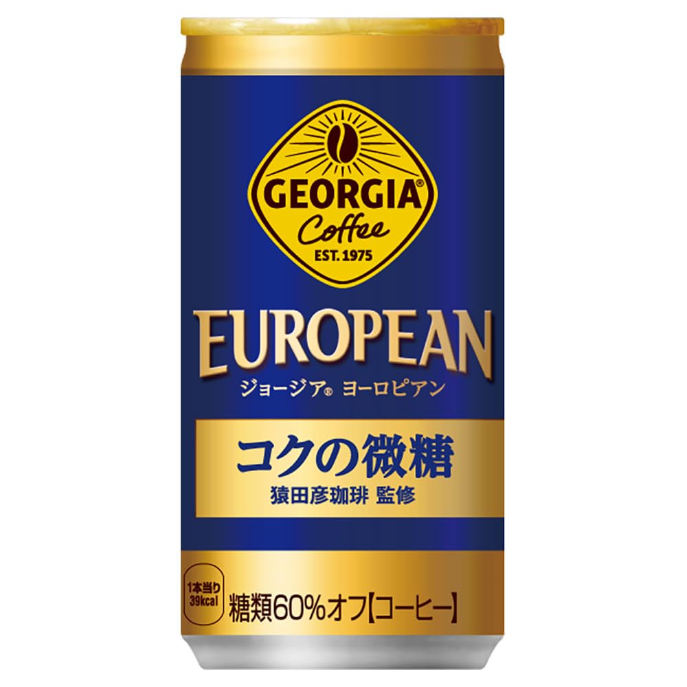Amazon.co.jp: コカ・コーラ ジョージア ヨーロピアン コクの微糖