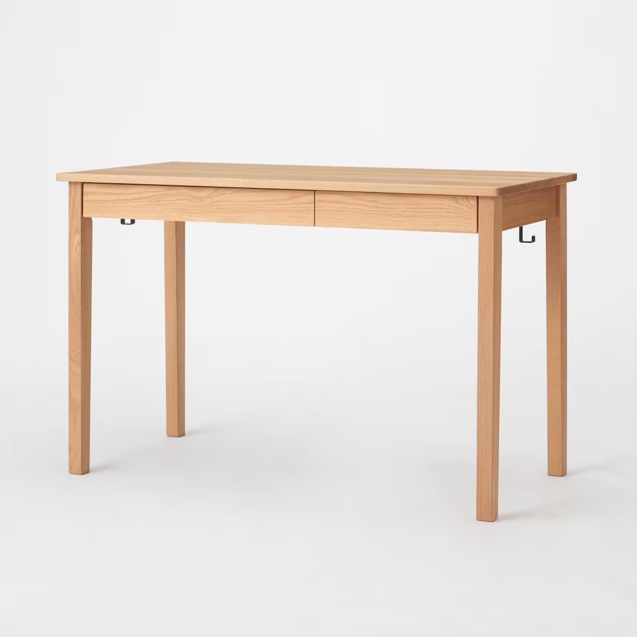 Amazon.co.jp: 無印良品 木製デスク オーク材 幅110×奥行55×高さ70cm