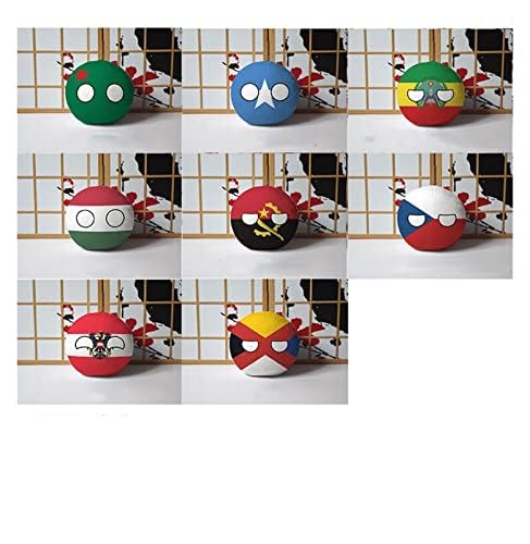 Amazon.com: GANGKJDS Polandball Countryballs Plush Doll Ukraine