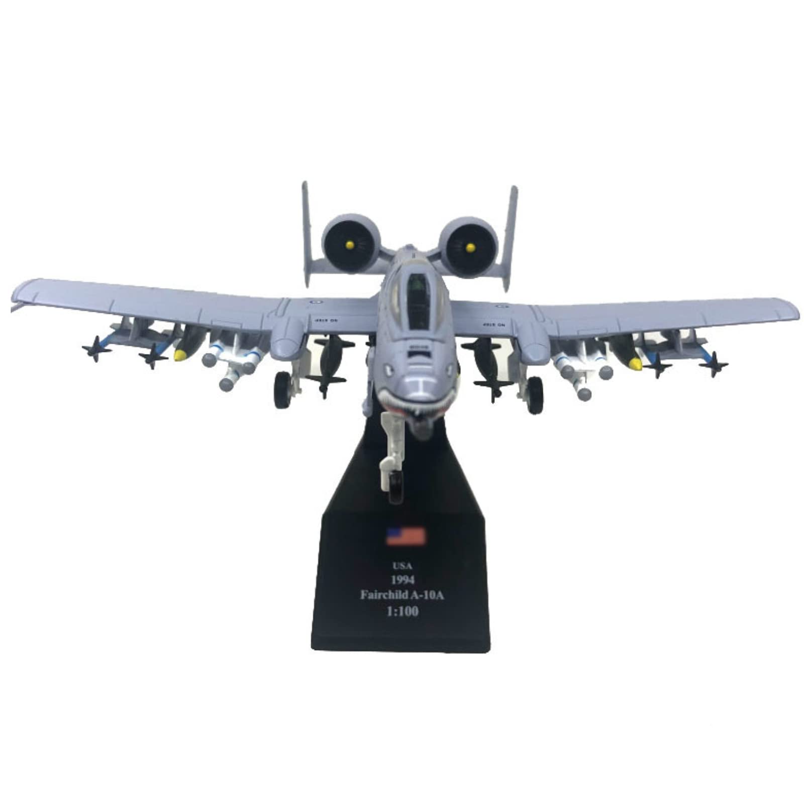 Amazon | 合金A-10攻撃機サンダーボルトIIモデル航空機モデル1:100