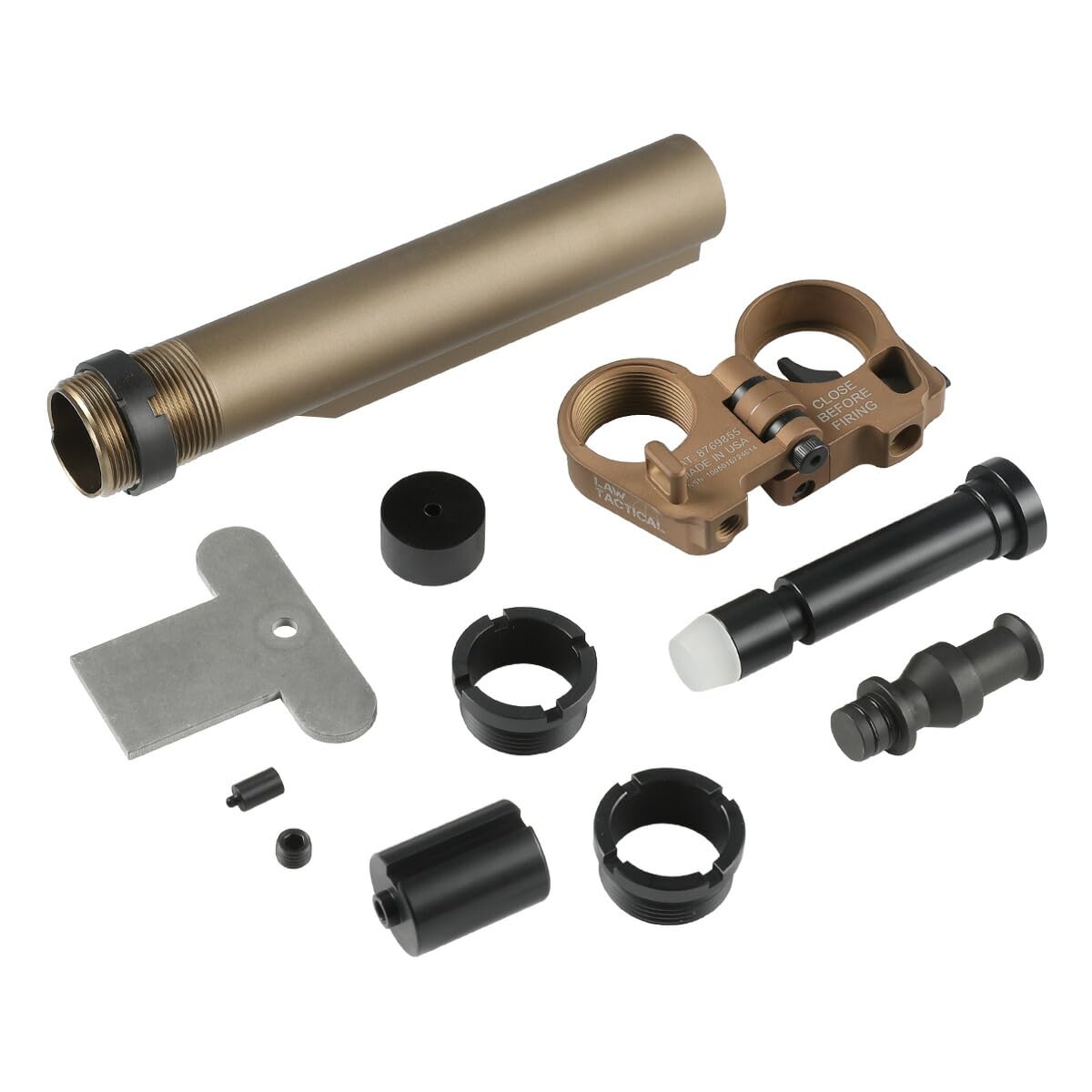 Amazon | BJ Tac Law Tacticalタイプ フォールディングストック