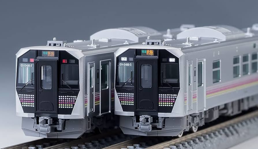 Amazon | TOMIX Nゲージ JR GV-E400形 新潟色 セット 98104 鉄道模型