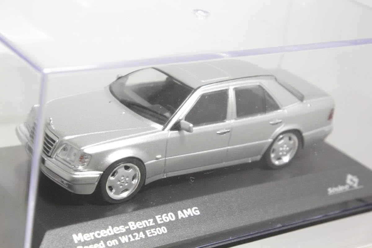 Amazon | solido 1/43 メルセデス ベンツ E60 AMG (W124 E500) Silver