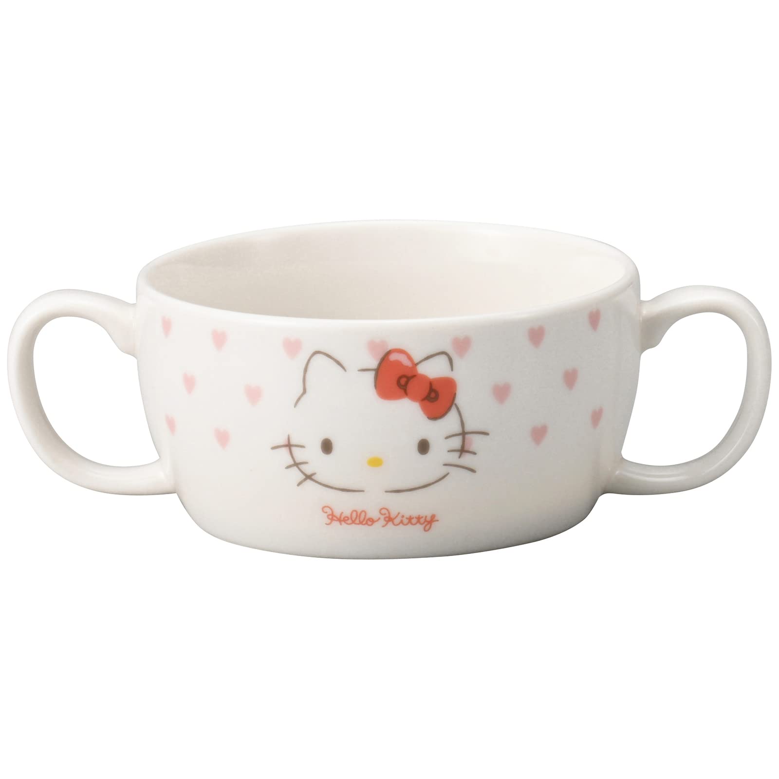 Amazon｜金正陶器(Kaneshotouki) ハローキティ 両手持ち スープカップ