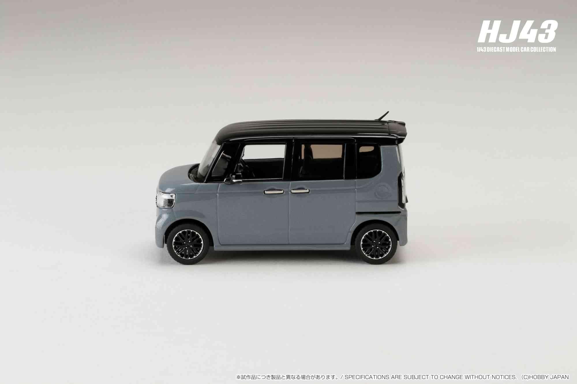 Amazon | HJ43 1/43 ホンダ N-BOX CUSTOM スレートグレーパール