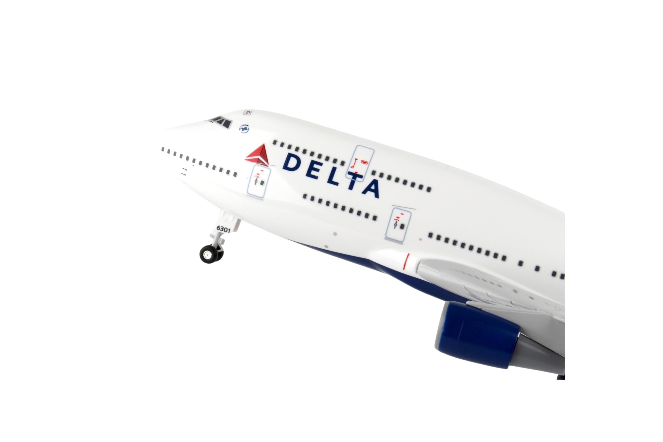 Amazon | SKY MARKS 1/200 747-400 デルタ航空 N661US ギア付 完成品
