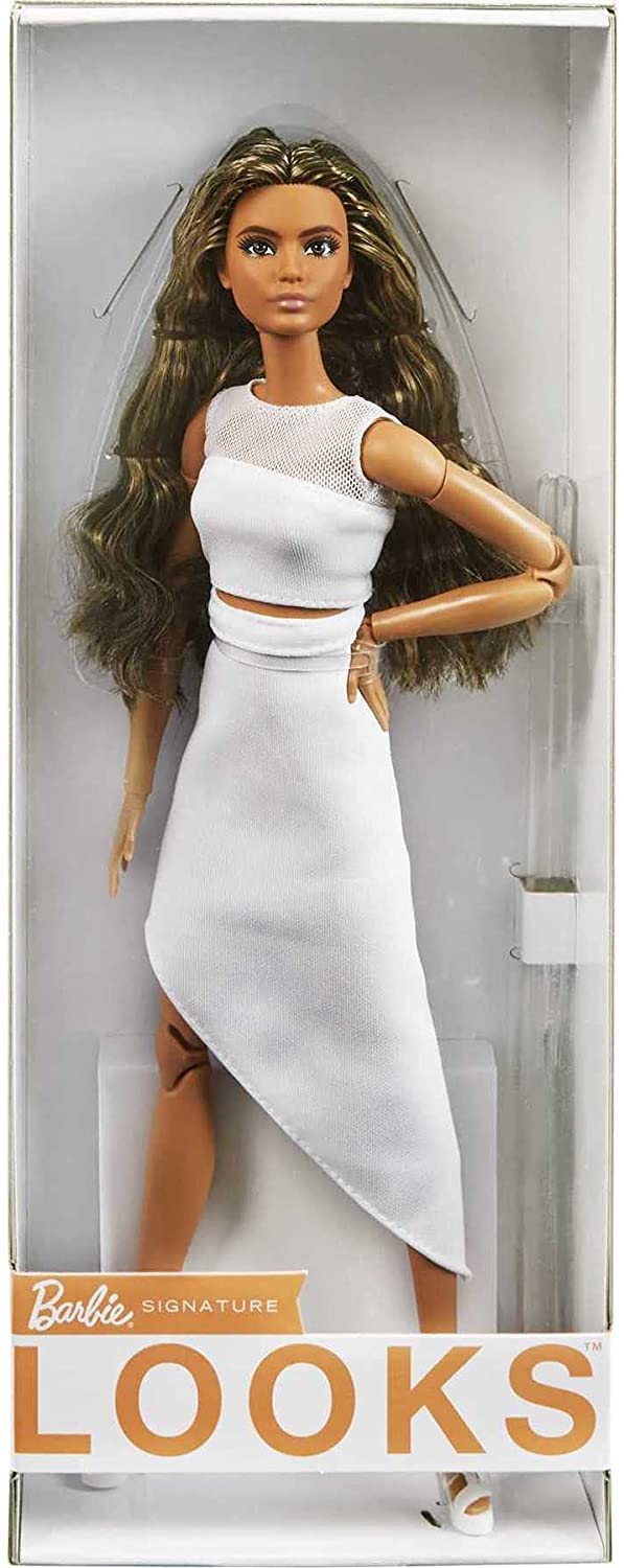 Amazon.co.jp: バービー(Barbie) ルックス ブルネット 【6才~】 GTD89