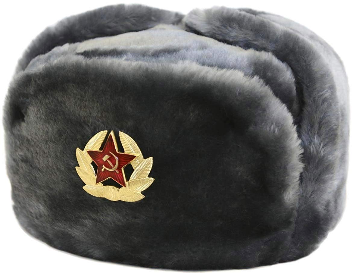 Amazon.co.jp: 帽子 ロシア製 ソビエト軍 空軍 ファー ミリタリー