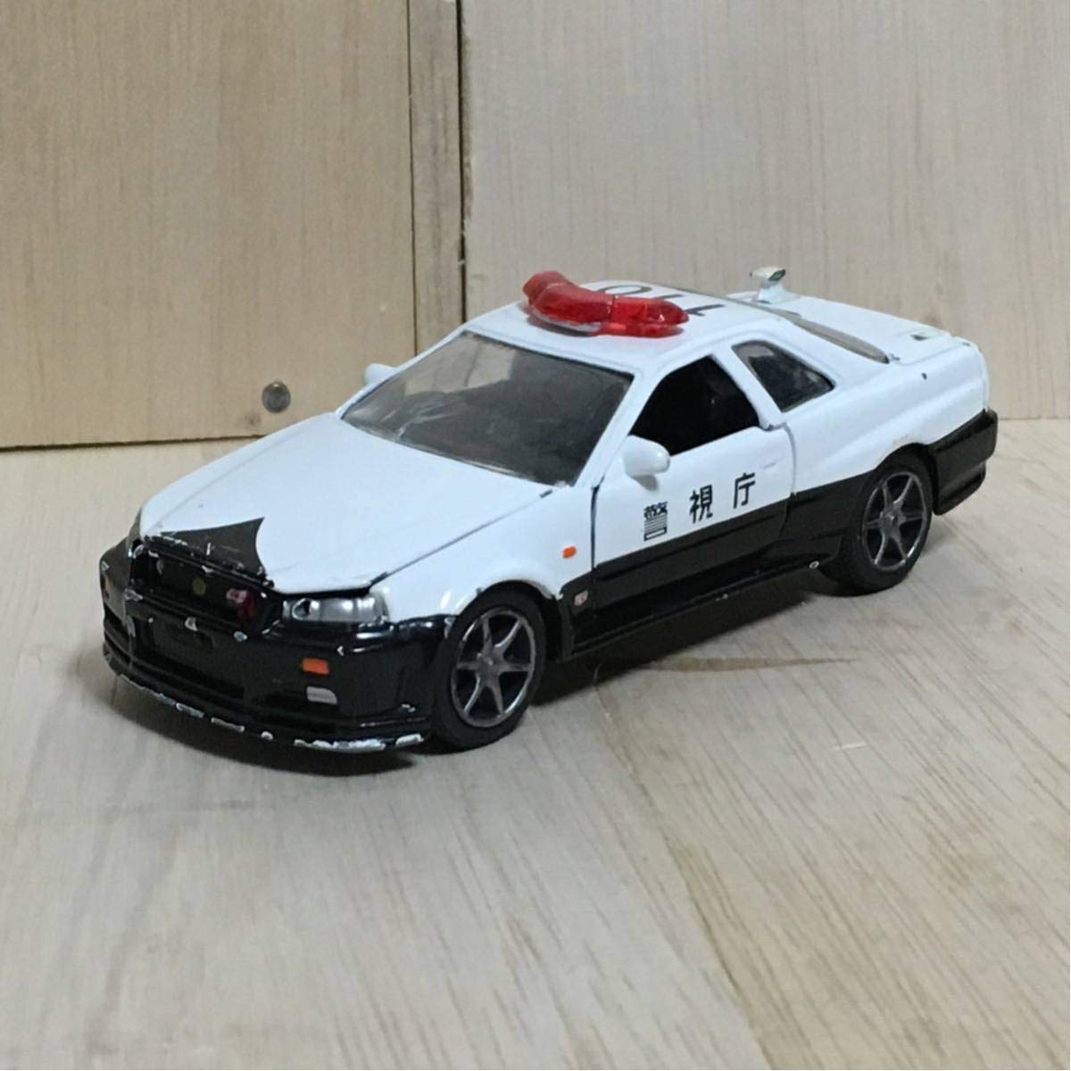 Amazon | ダイヤペット 1/43 日産 スカイライン GT-R R34 パトロール