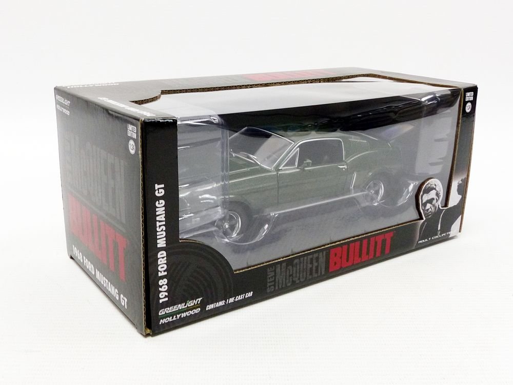 Amazon | 1/24 グリーンライト GREENLIGHT Bullitt 1968 Ford Mustang