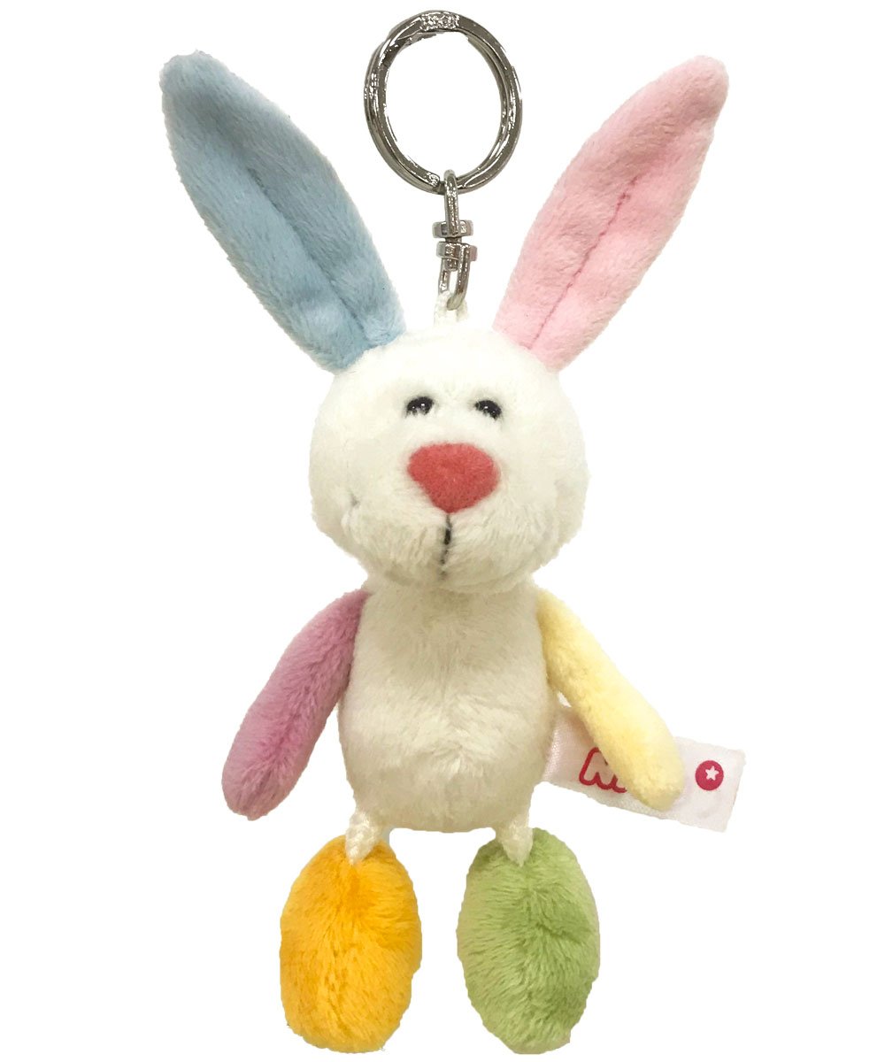 Amazon.co.jp: NICI(ニキ) キーリング/レインボーラビット 10