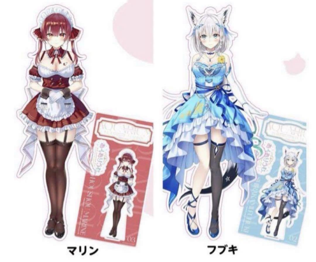 Amazon.co.jp: C101 あくうむ。 宝鐘マリン 白上フブキ アクリル