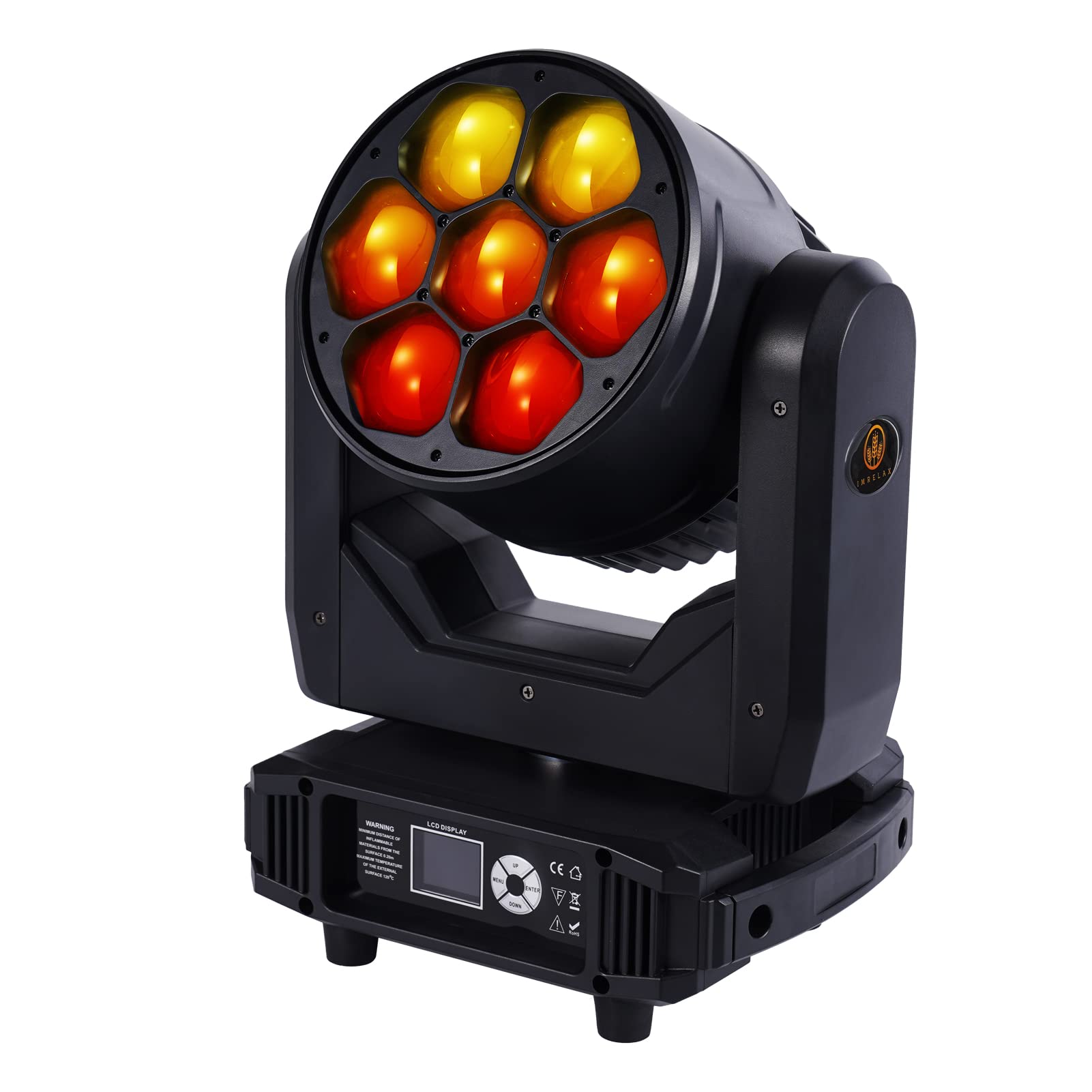 Amazon.co.jp: IMRELAX B-Eye 7x40W RGBW LED ムービングライト Wash