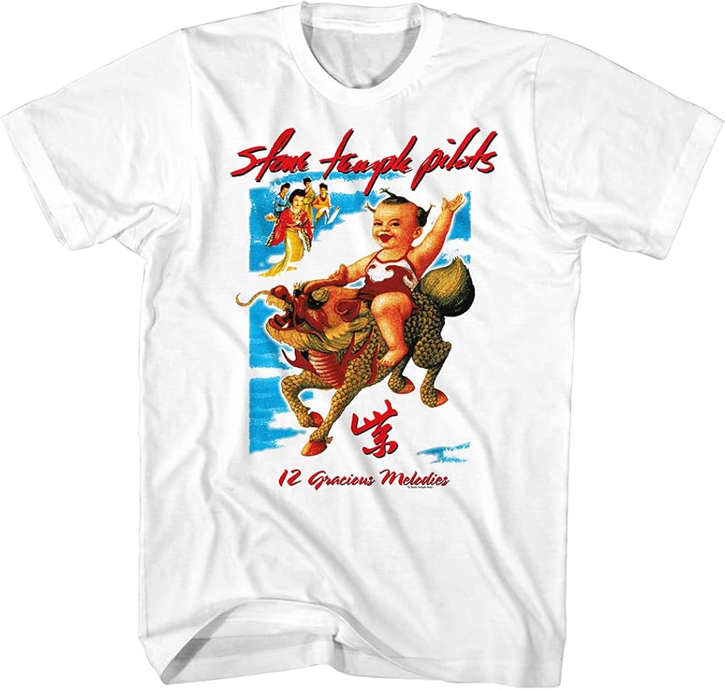 Stone Temple Pilots Rock Band Purple Album Cover Adult Short