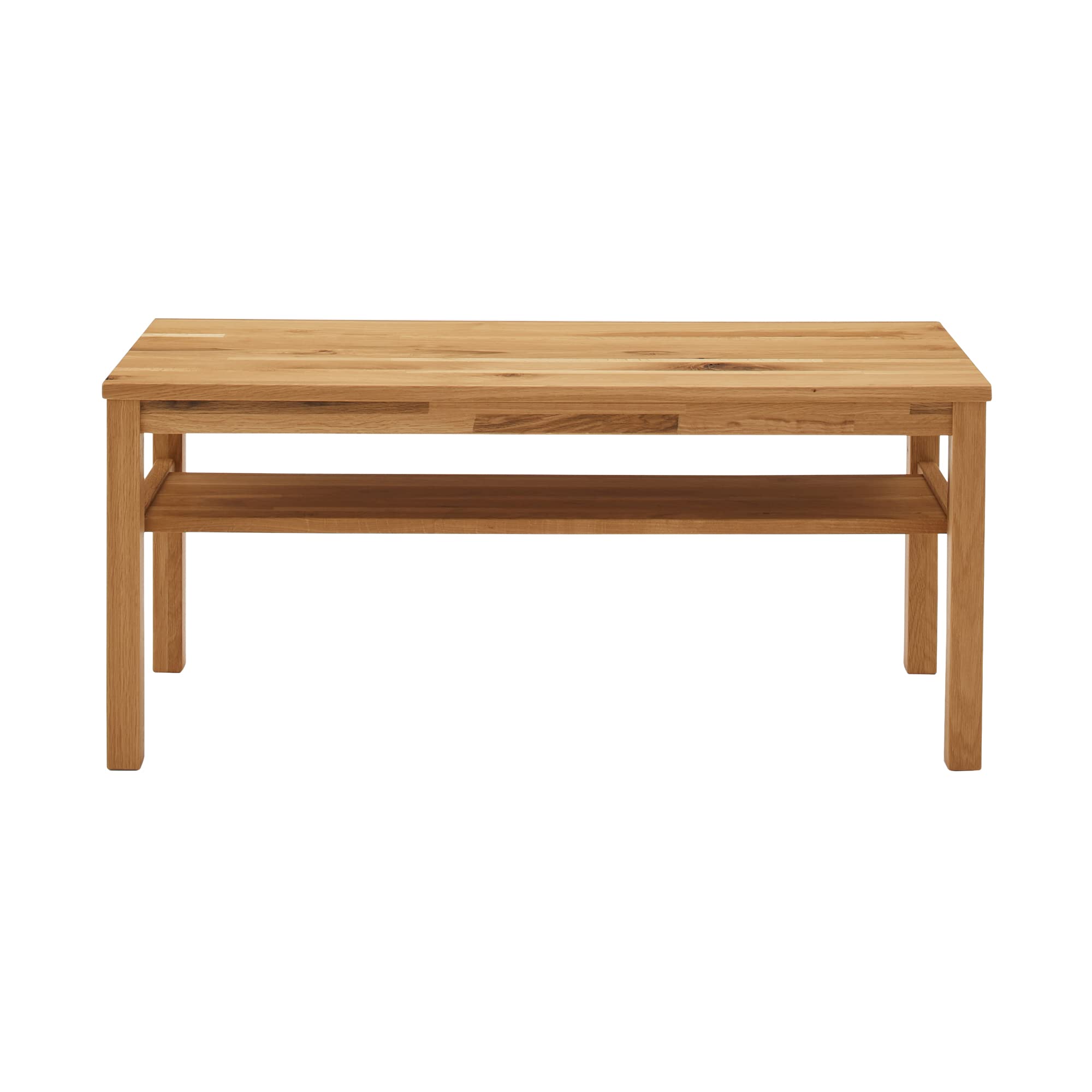 Amazon｜MUJI 無印良品 木製ベンチ 幅100×奥行37×高さ44cm 板座 節あり