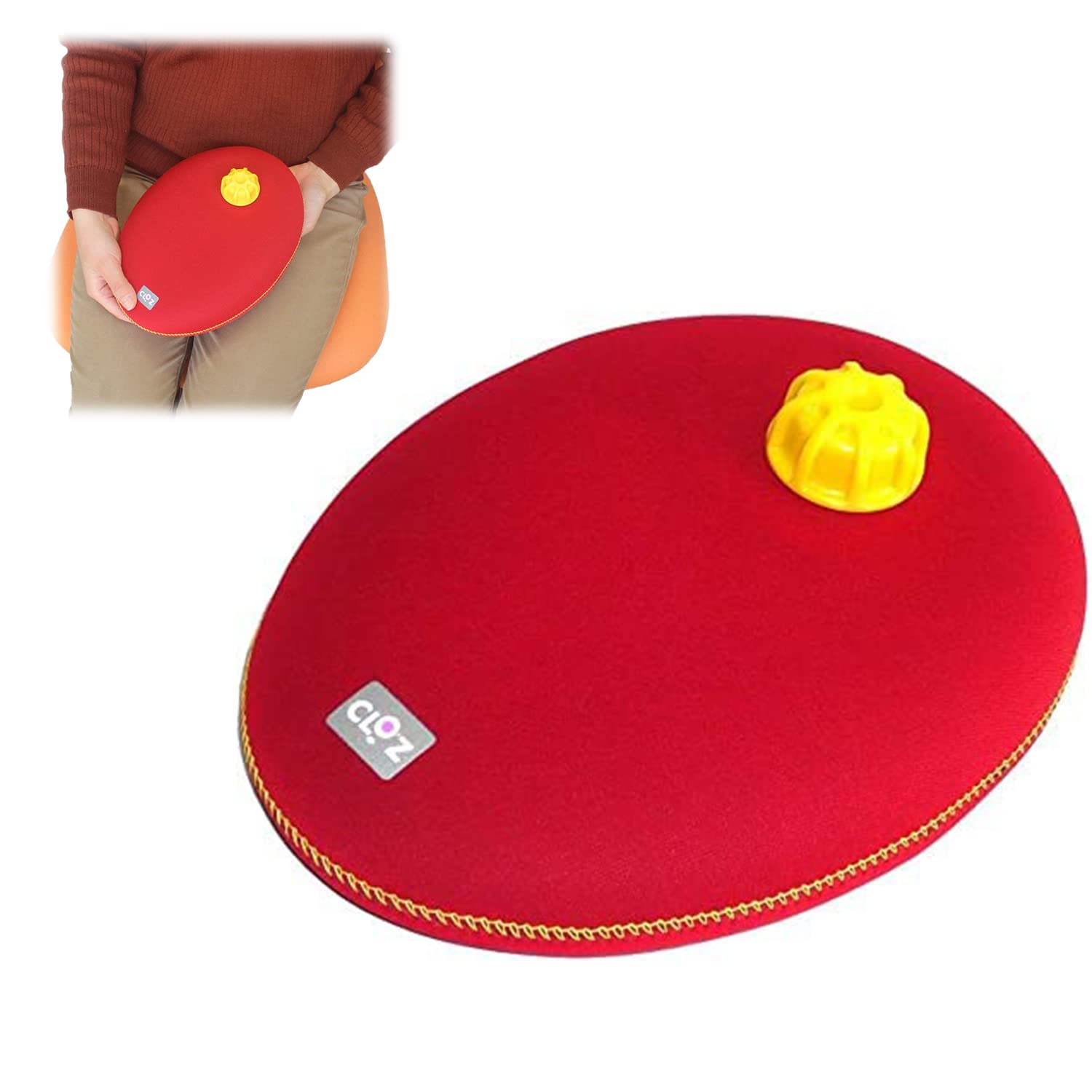 Amazon.co.jp: 【クロッツ】 やわらか湯たんぽ たまご型タイプ (レッド