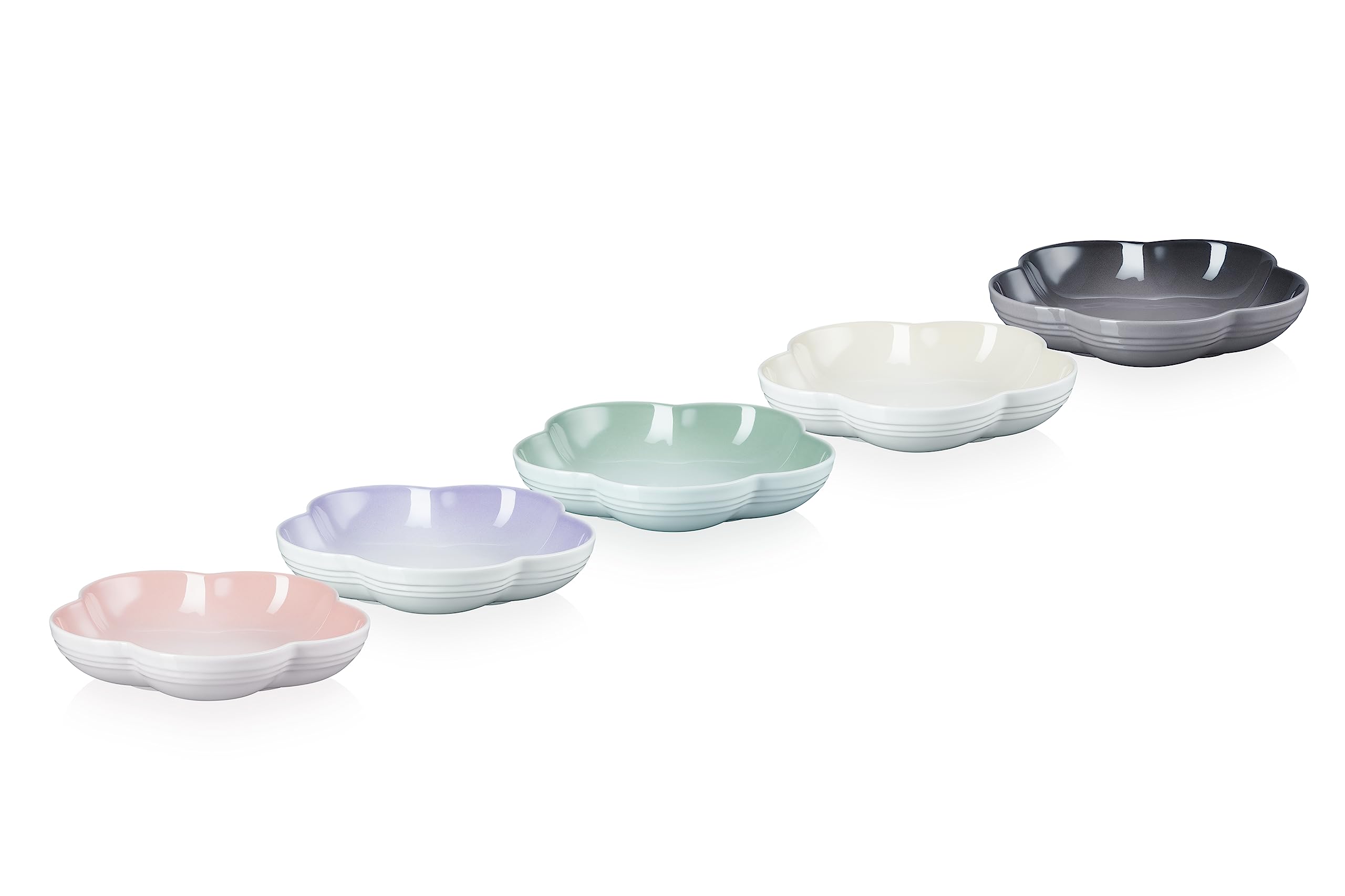Amazon.co.jp: ル・クルーゼ(Le Creuset) 皿 深皿 フラワー