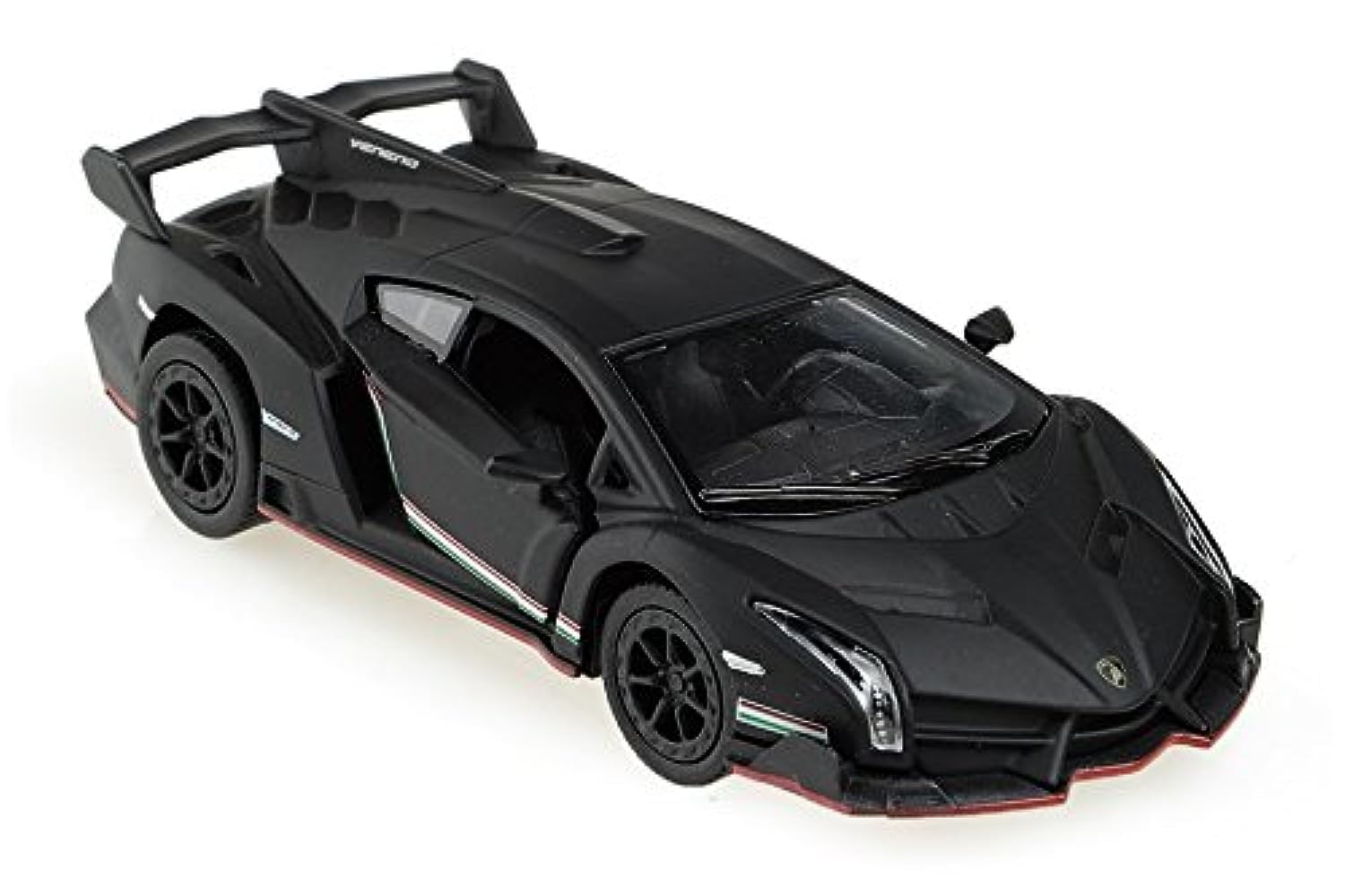Amazon | Lamborghini Veneno 1/36 Matt Black | ミニカー・ダイ