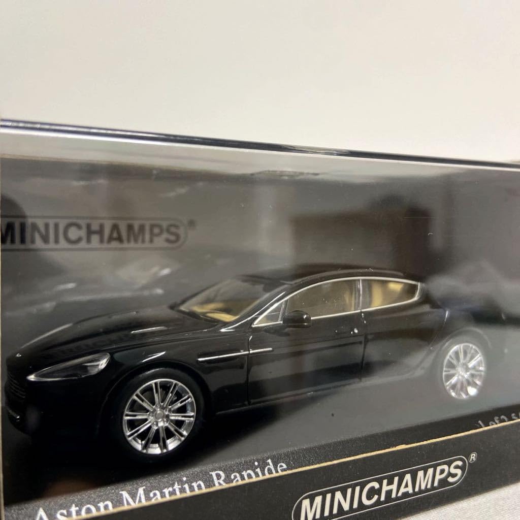 Amazon | MINICHAMPS 1/43 Aston Martin Rapide 2010年 Black Metallic