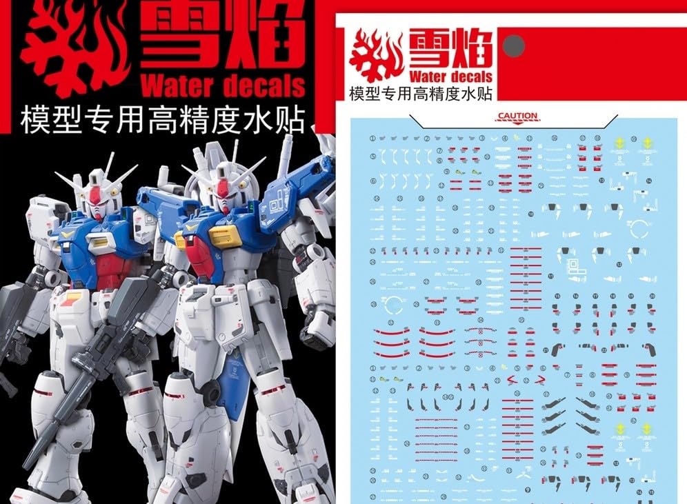 Amazon | ［RG 1：144］RX-78GP01 試作1号機/フルバーニアン 用 水転写