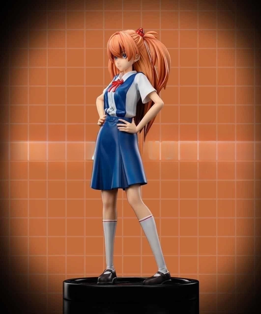 Amazon.co.jp: 式波・アスカ・ラングレー 幼少期 塗装済み完成品 1/6