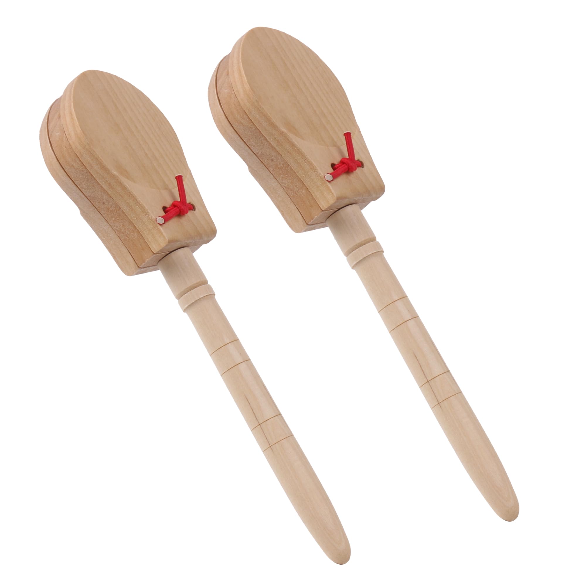 Amazon.com: BQLZR Wooden Castanet Clapper w/Handle for Musical