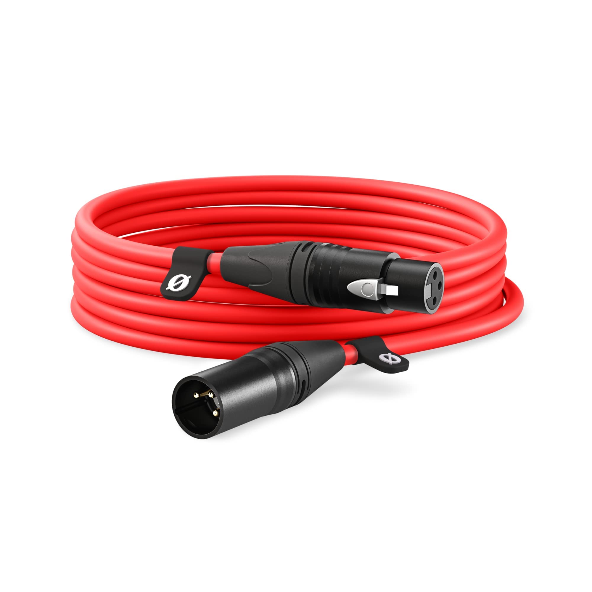 Amazon.com: RØDE XLR-3 Premium XLR Cable (3m, Red) : Musical