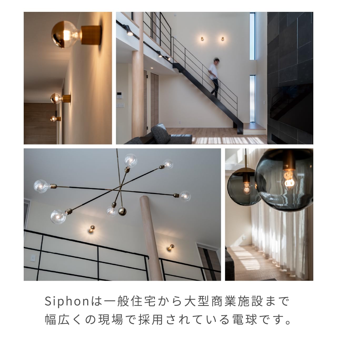 Amazon | 【3年保証 フィラメントLED電球「Siphon」ボール125 LDF001D