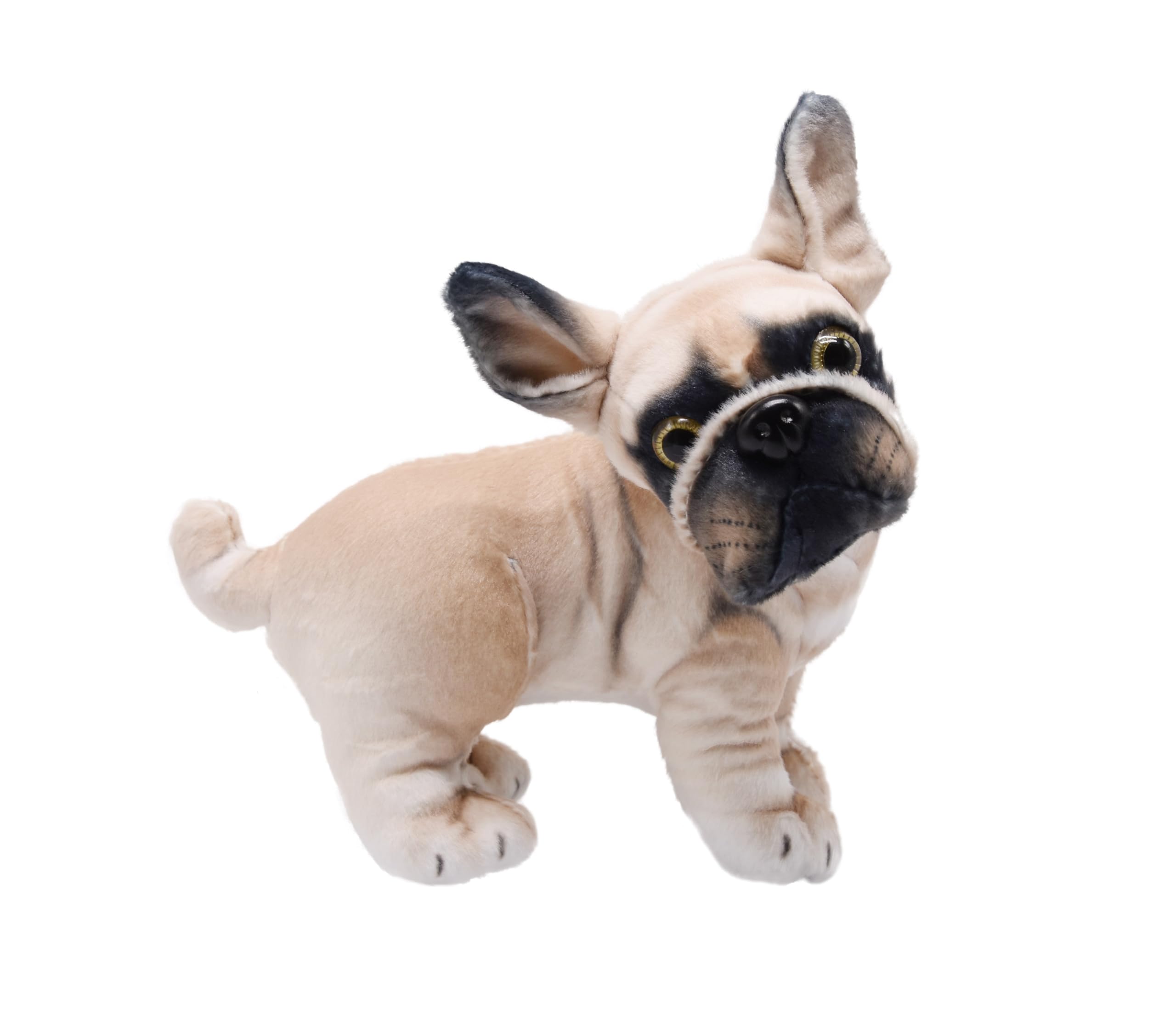 Amazon.co.jp: YONLIT 本物そっくりのフレンチブルドッグ ぬいぐるみ