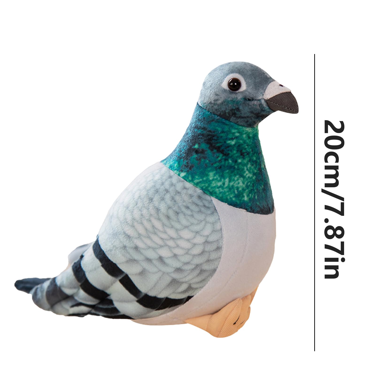 Amazon.co.jp: 鳩のぬいぐるみ、ハトぬいぐるみ 、シミュレーション鳩
