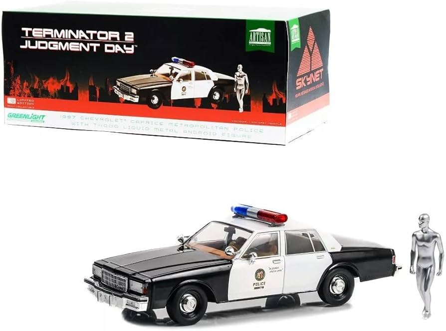 Amazon.com: 1987 Chevrolet Caprice Metropolitan Police Black and