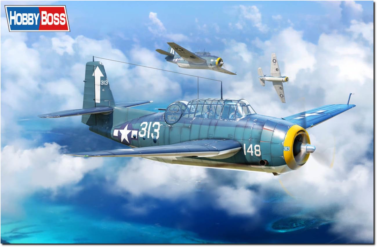 Amazon | ホビーボス 1/72 ファイティングヴィークルシリーズ TBM-3