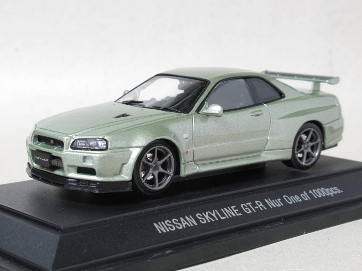 Amazon.co.jp: 1/43 Nissan Skyline GT-R R34 V-Spec II Nur