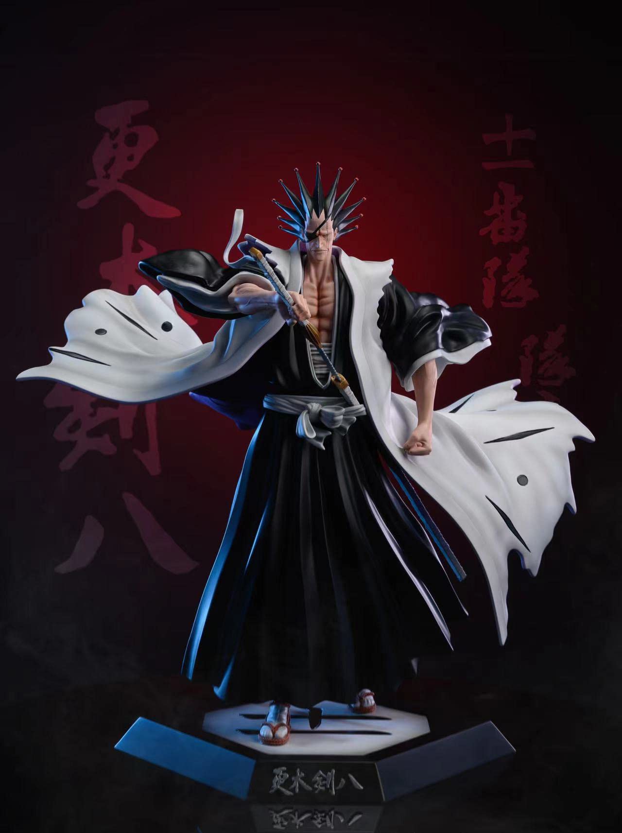 Amazon.co.jp: 更木剣八 草鹿やちる フィギュア 1/6スケール 塗装済み