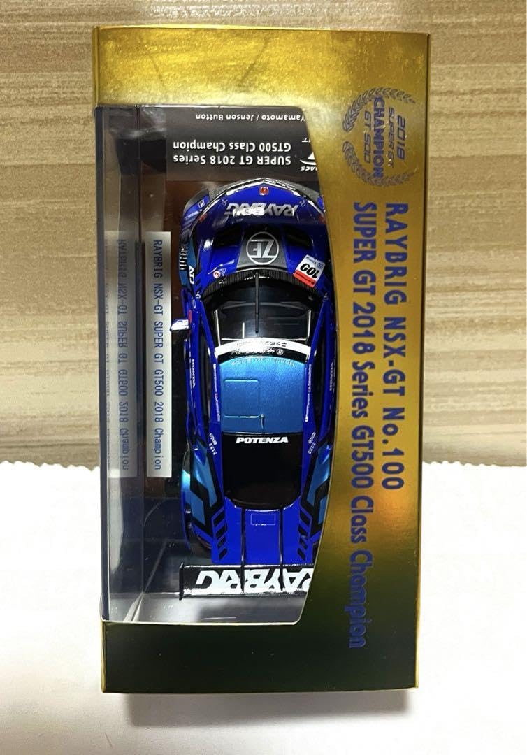 Amazon | 1/43 エブロ SUPER GT500 2018 RAYBRIG NSX-GT | ミニカー