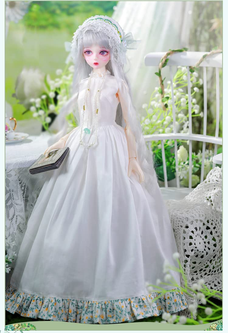 Amazon | BJDドール 球体関節人形 1／4 45cm 女 人形本体 ヘッド+
