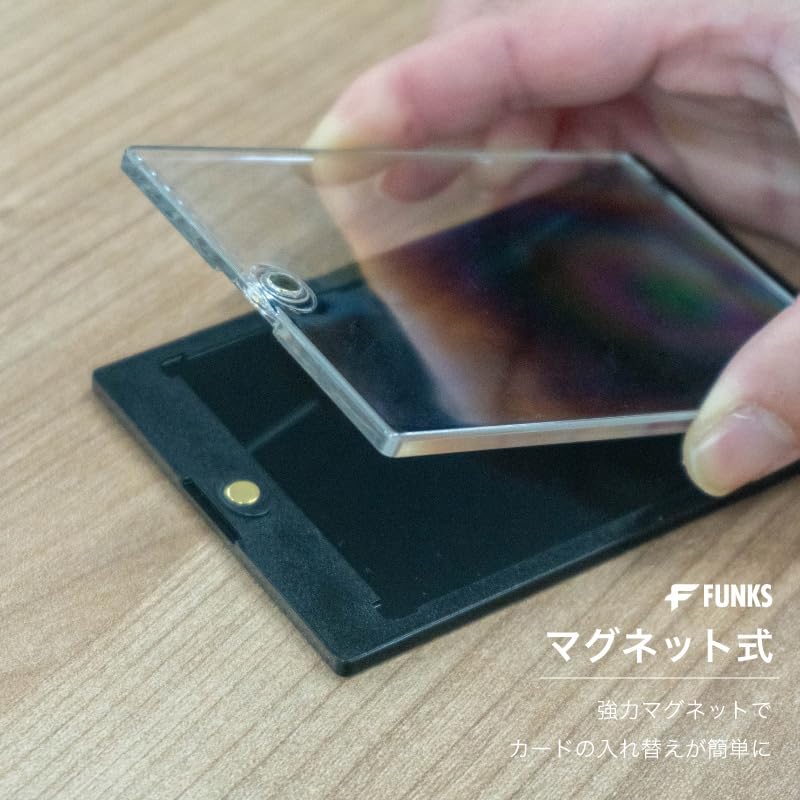 Amazon.co.jp: FUNKS マグネットローダー ブラック カードローダー 黒