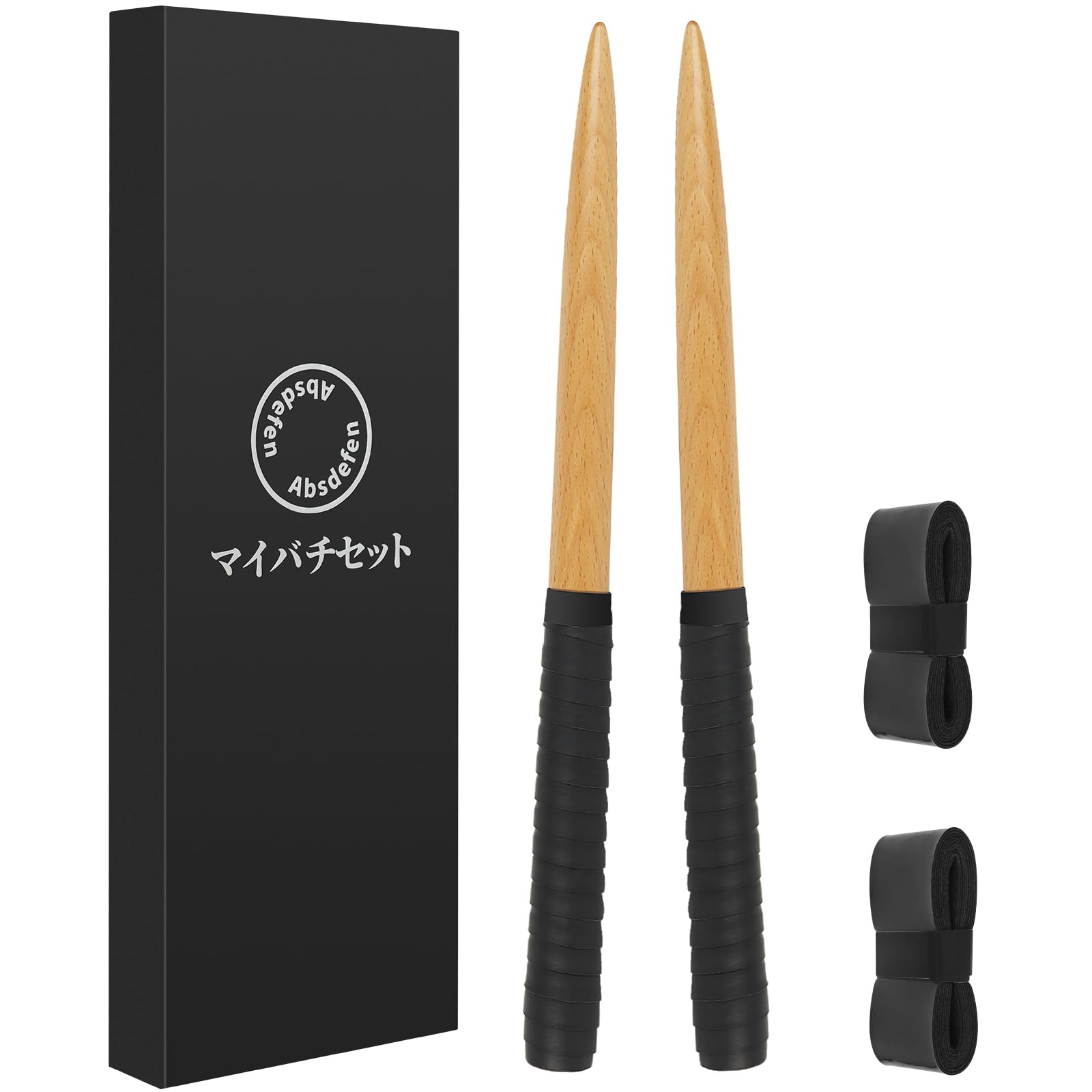 Amazon | Absdefen マイバチ 適用太鼓の達人 長さ約380mm 直径20mm 2本