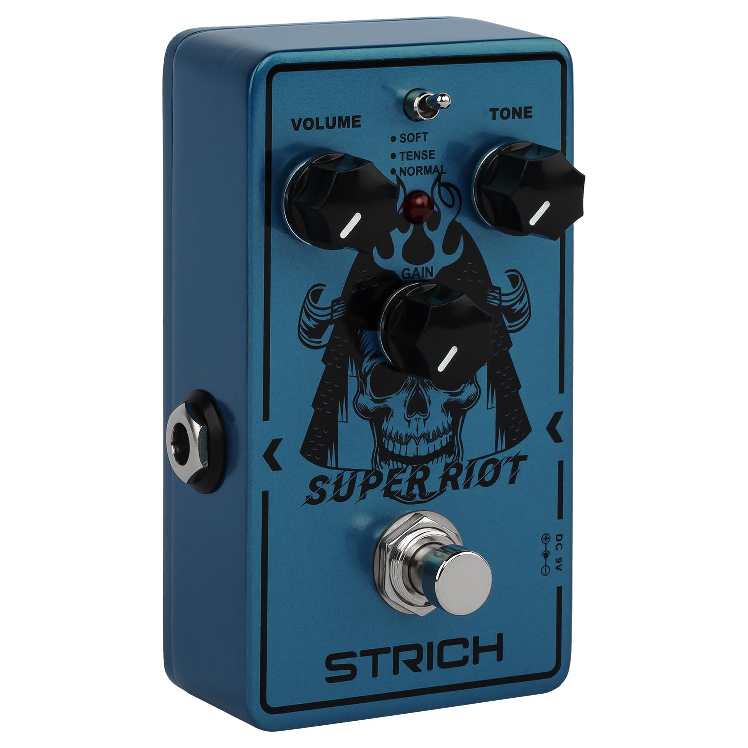 Amazon.com: STRICH SUPER RIOT High Gain Distortion Pedal for