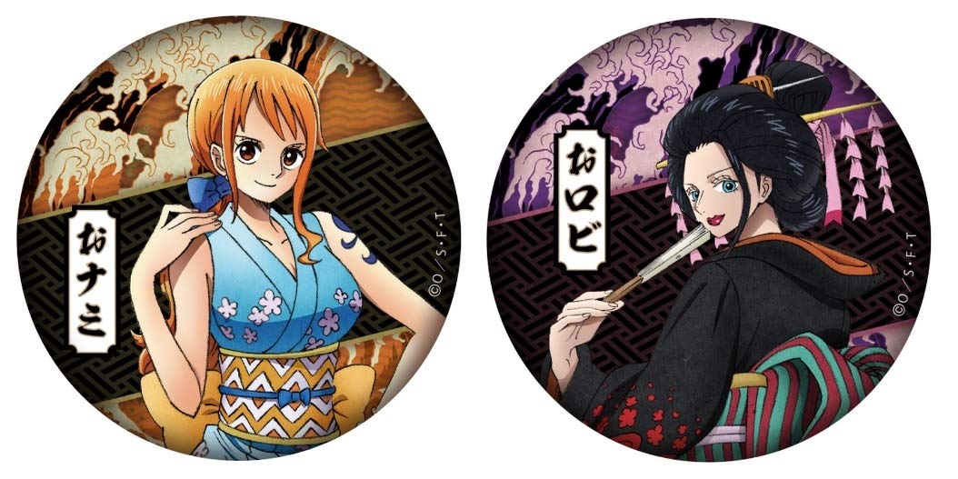 Amazon.co.jp: 【 麦わらストア 7周年 】 ワンピース 缶バッジ ワノ国
