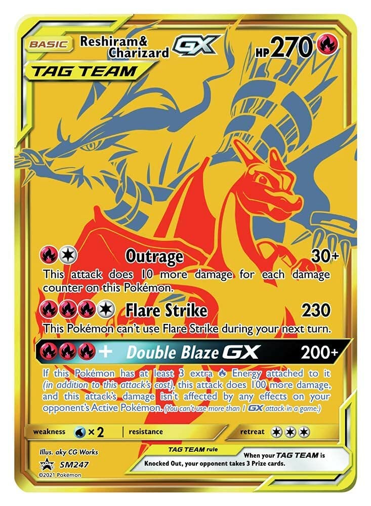 Amazon.co.jp: ポケモンTCG:レシラム&リザードンGXプレミアム