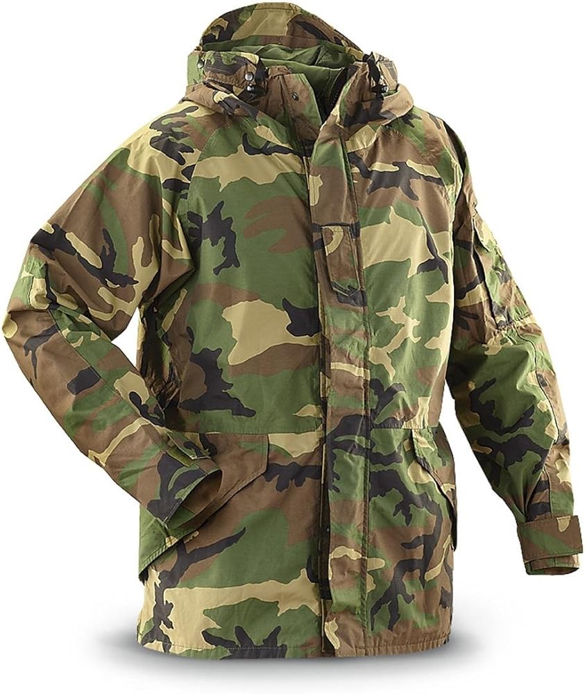 Amazon.com: New US Army Cold Wet Weather Gen 1 ECWCS Woodland