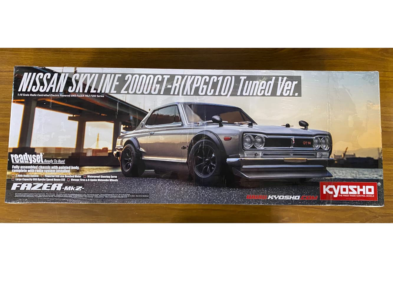 Amazon | 京商 1/10 EP 4WD フェーザー Mk2 日産 スカイライン 2000GT