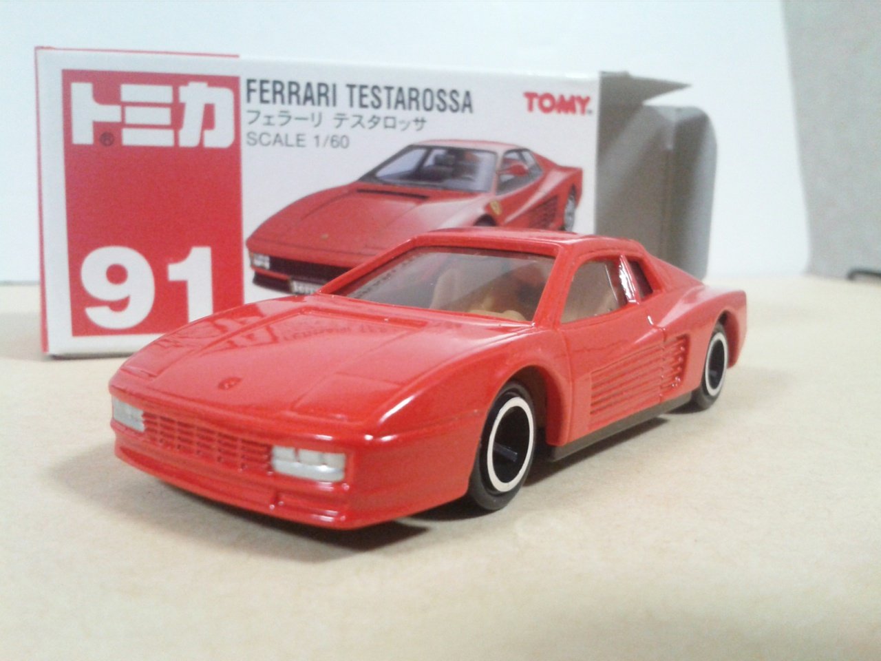 Amazon | 91 フェラーリ テスタロッサ | ミニカー・ダイキャストカー