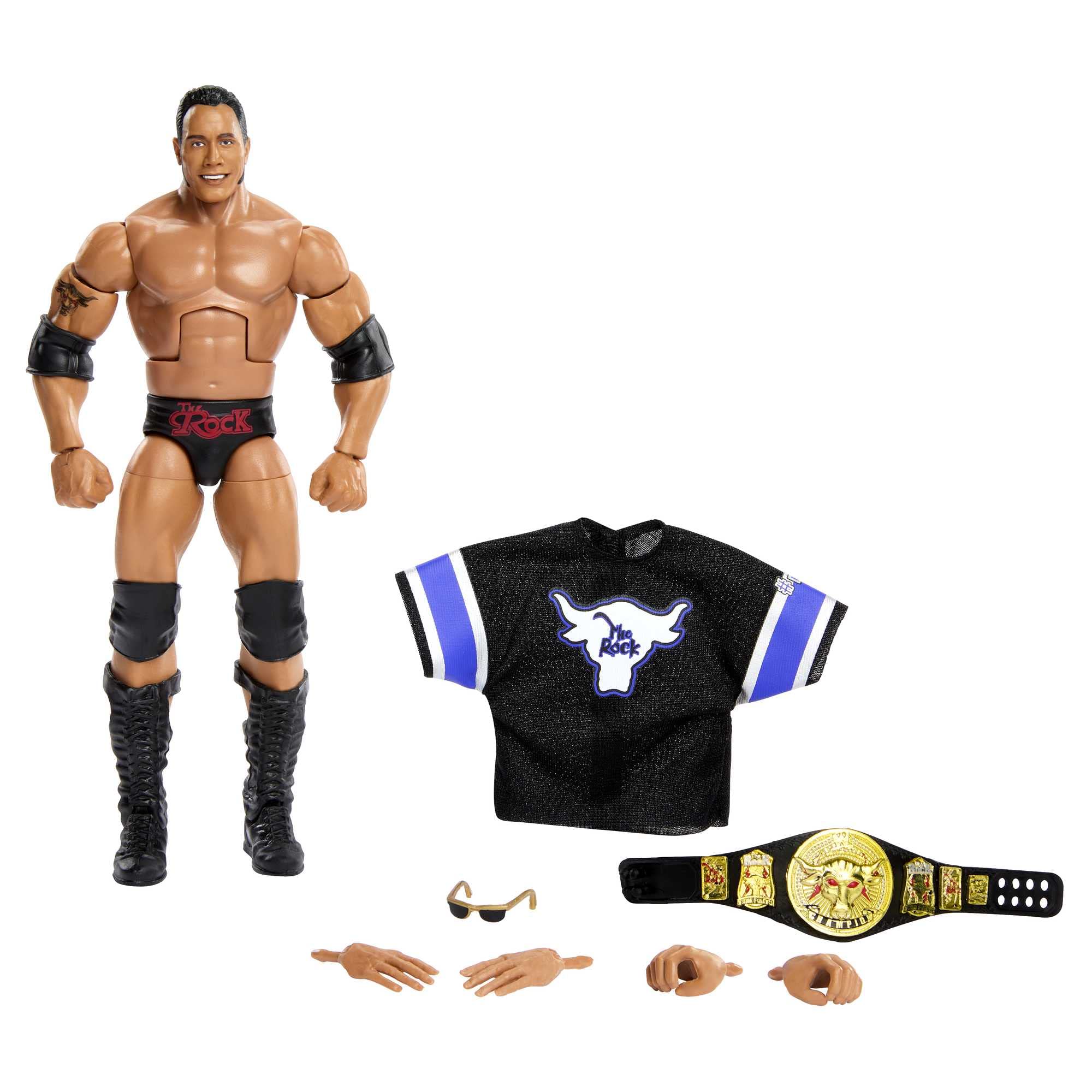 Amazon.co.jp: WWEロックエリートコレクションアクションフィギュア