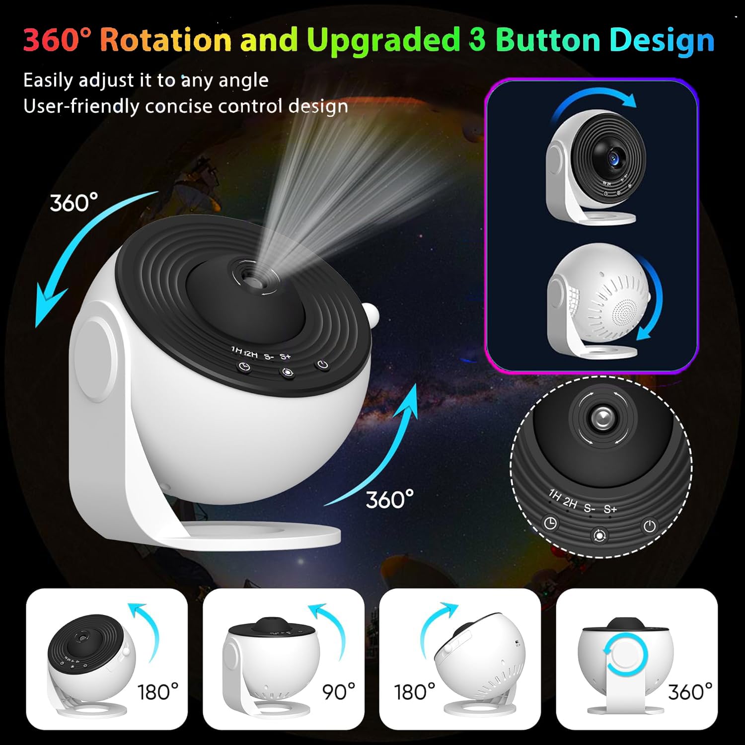 Amazon.co.jp: プラネタリウムプロジェクター Pro 2025、Galaxy