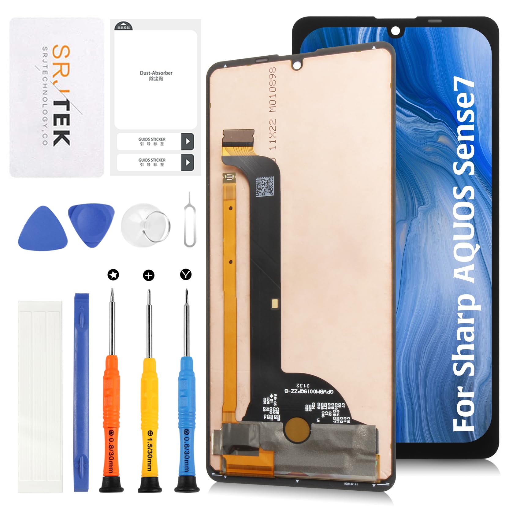 Amazon.co.jp: SRJTEK For Sharp AQUOS Sense7 液晶パネル Sense 7 SH