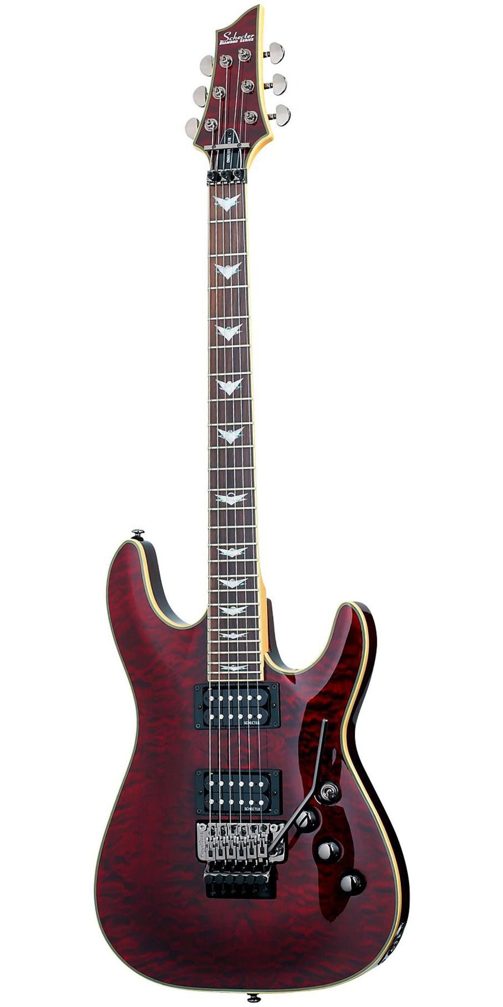 Amazon.com: Schecter Omen Extreme-6 FR Electric Guitar - Black