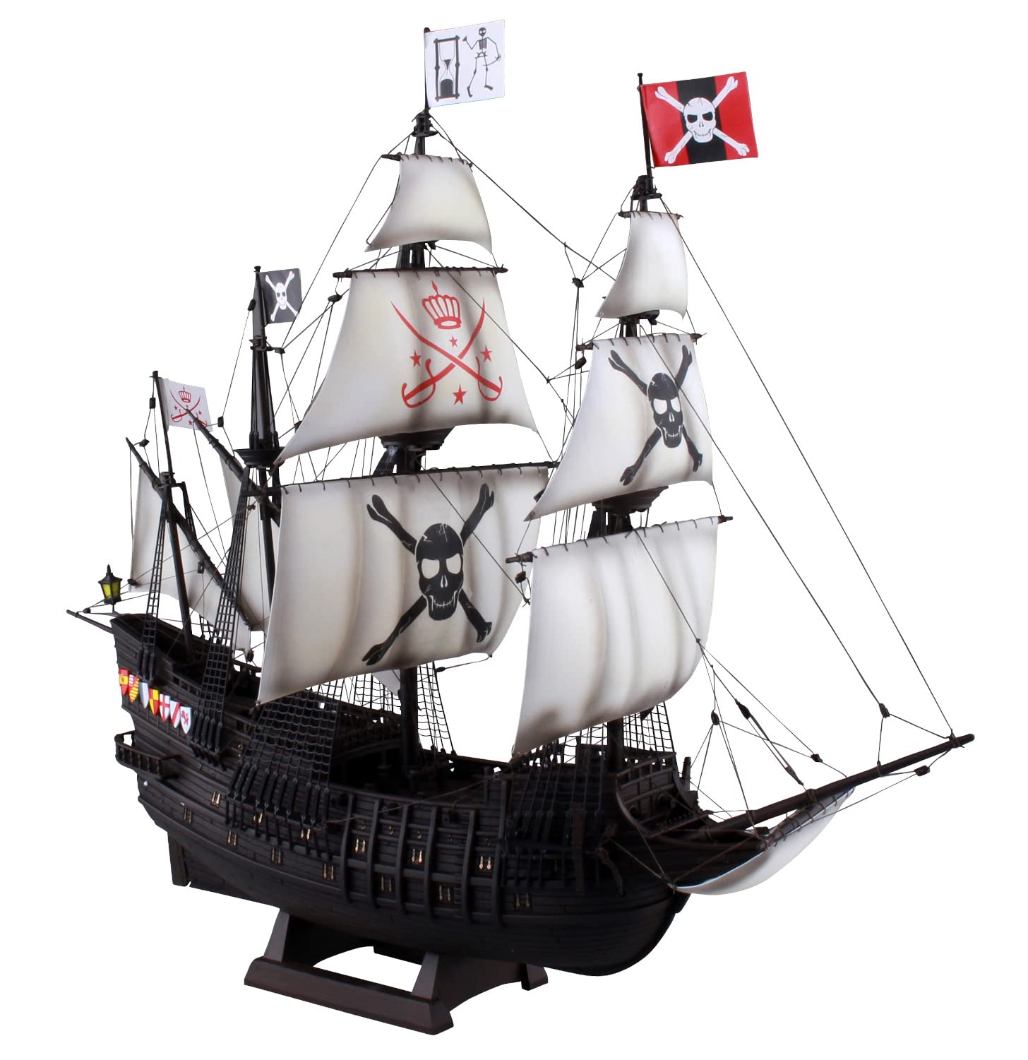 Amazon | 青島文化教材社(AOSHIMA) 1/100 大型帆船 No.12 海賊船