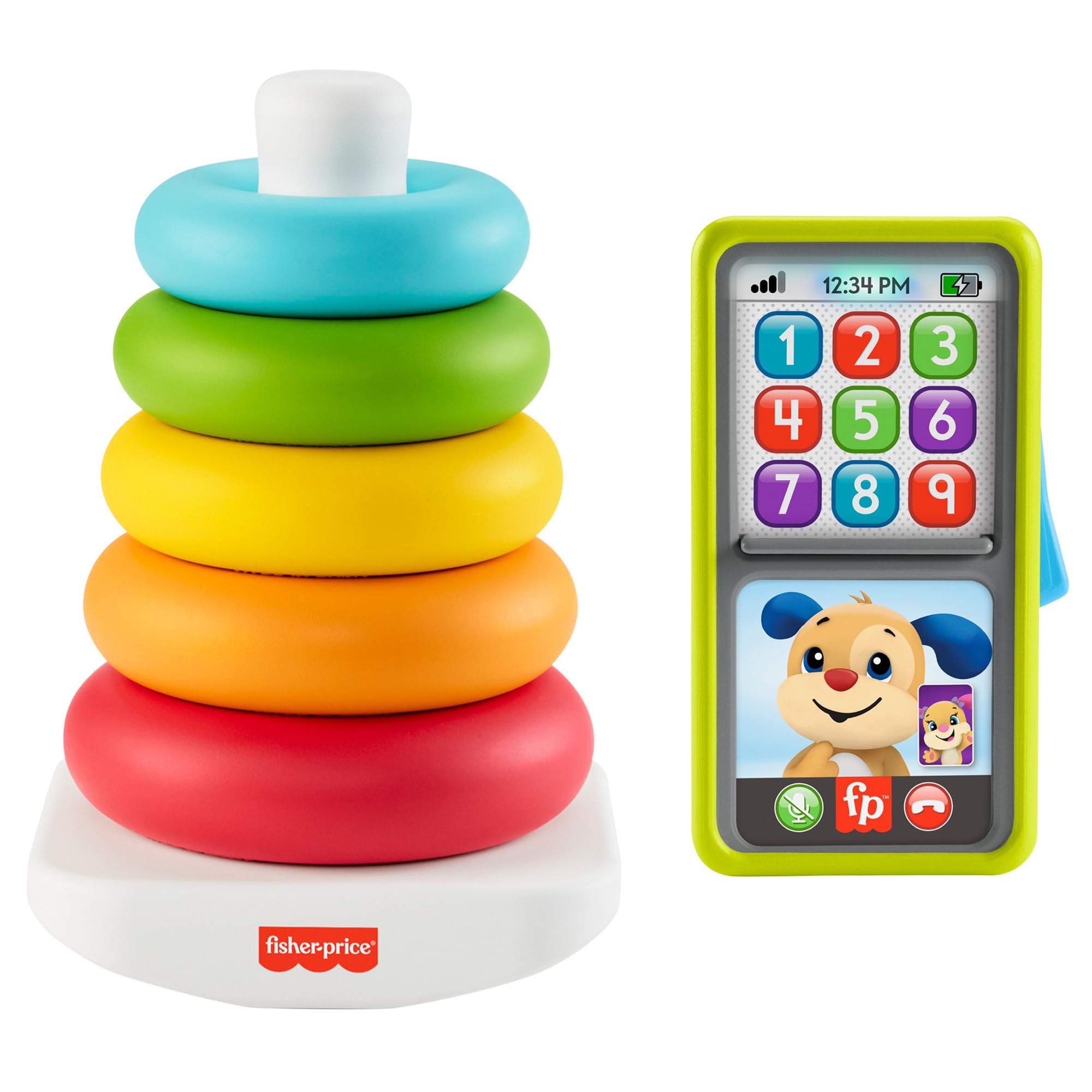 Amazon.co.jp: フィッシャープライス(fisher price) ゆらりんタワーと